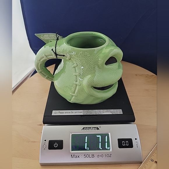 NEW Disney Parks 2022 Nightmare Before Christmas Oogie Boogie Color Changing Mug - Picture 9 of 9
